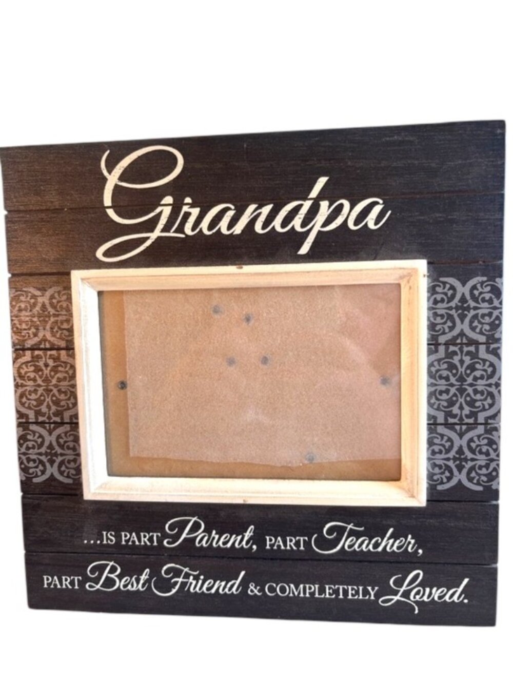 NWT Malden International Designs “Grandpa is part parent…”Wood Picture Frame 4x6